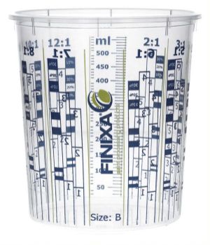Picture of Finixa Mixing Cups 650ml Calibrated (Box 200)  MCP 0650